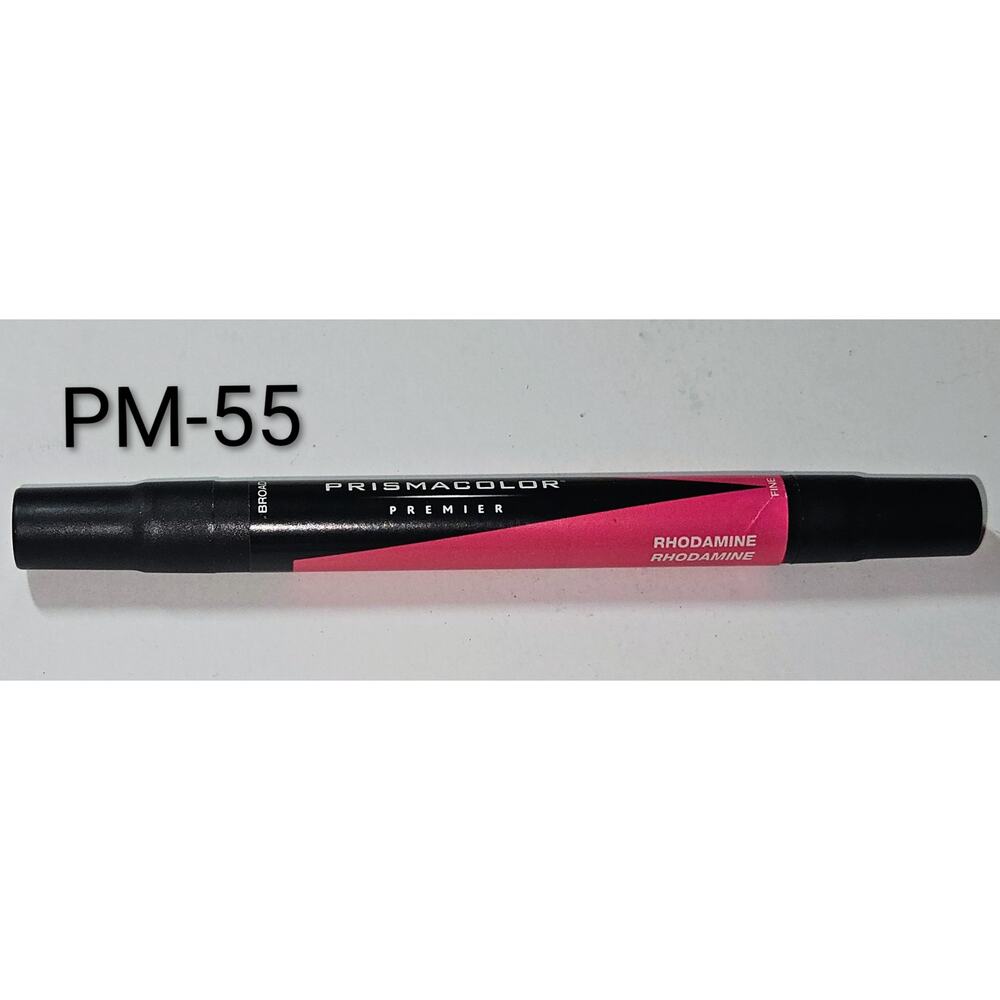 Prismacolor Premier PM-55 RHODAMINE Double Sided Art Marker Chisel Fine NEW